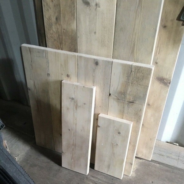 Reclaimed Scaffold Boards - Sanded 3ft | Reclaimed Boards | Rugged ...