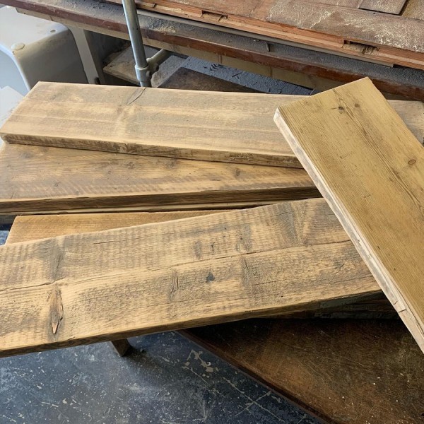 Reclaimed Scaffold Boards - Sanded 4ft | Reclaimed Boards | Rugged ...