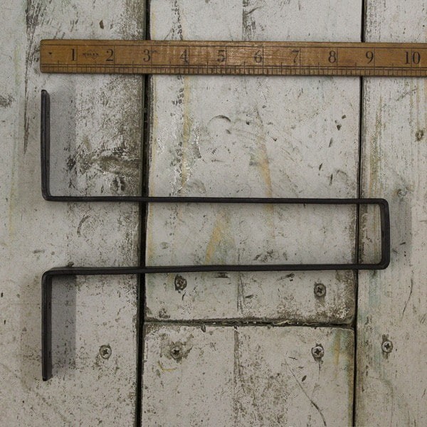 Scaffold Strap Design Shelf Bracket 230mm | Metal | Rugged London
