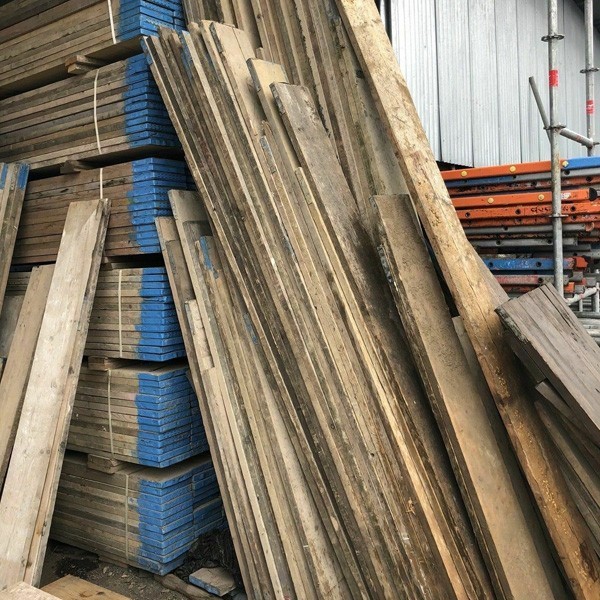 Reclaimed Scaffold Boards - Unsanded 4ft | Reclaimed Boards | Rugge...