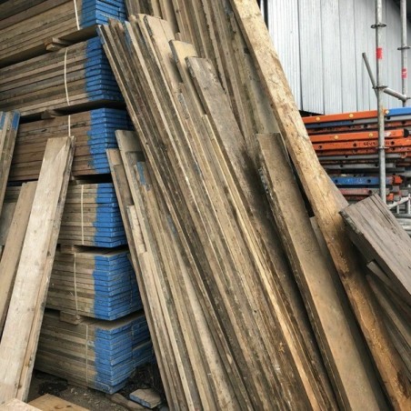 Reclaimed Scaffold Boards - Unsanded 10ft | Reclaimed Boards | Rugg...
